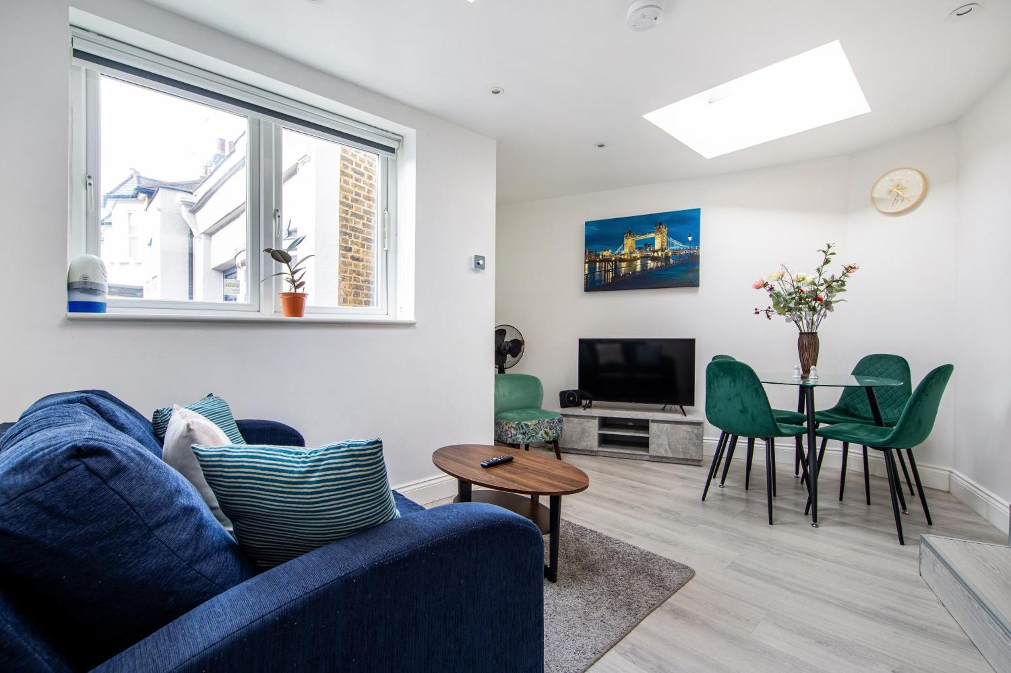 Cosy 1 Bed Apartment With Free Parking Close To Underground Station Zone 2 For Quick Access To Central London Up To 5 Guests Buitenkant foto